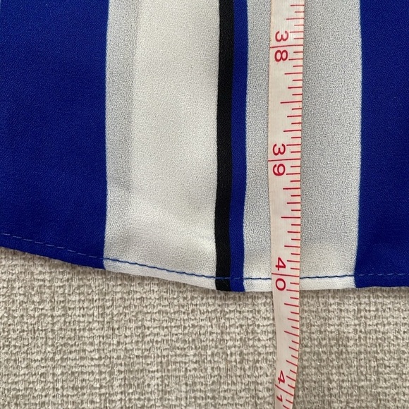 ☀️🕶️J. Crew Blue and White Striped Swim//Slip Coverup☀️🕶️ - Picture 11 of 11